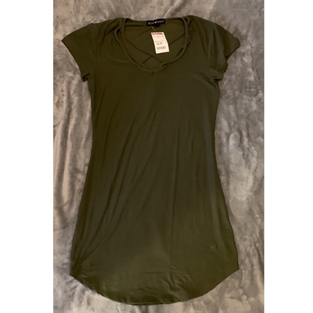 Green Body Con dress